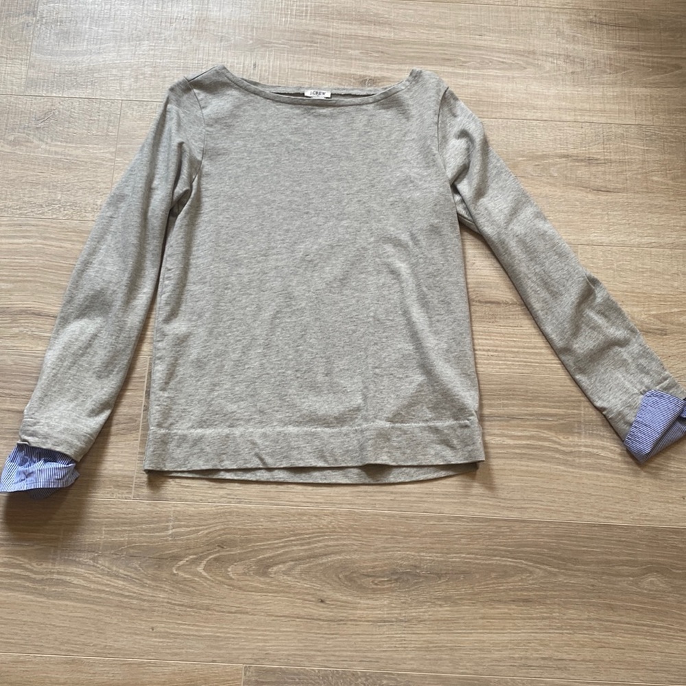 grey sweater